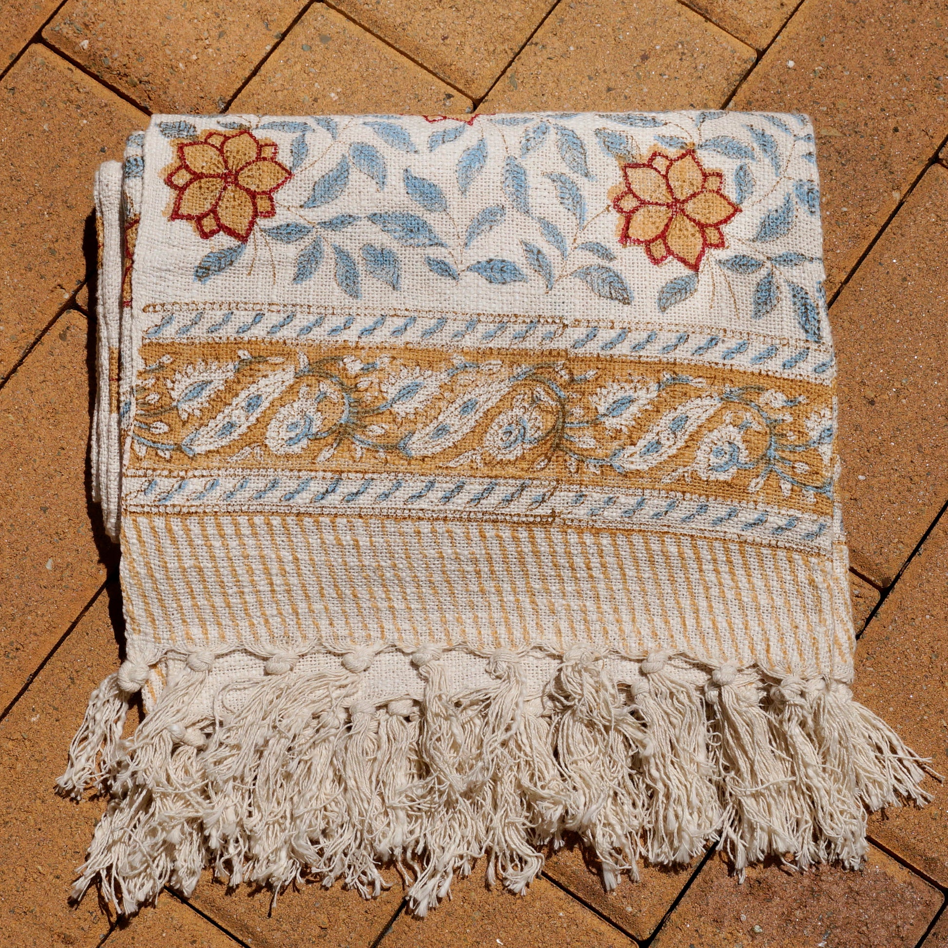 Saffron Hills Throw Blanket