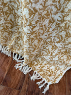 Sharad Ritu - Block Printed Throw Blanket