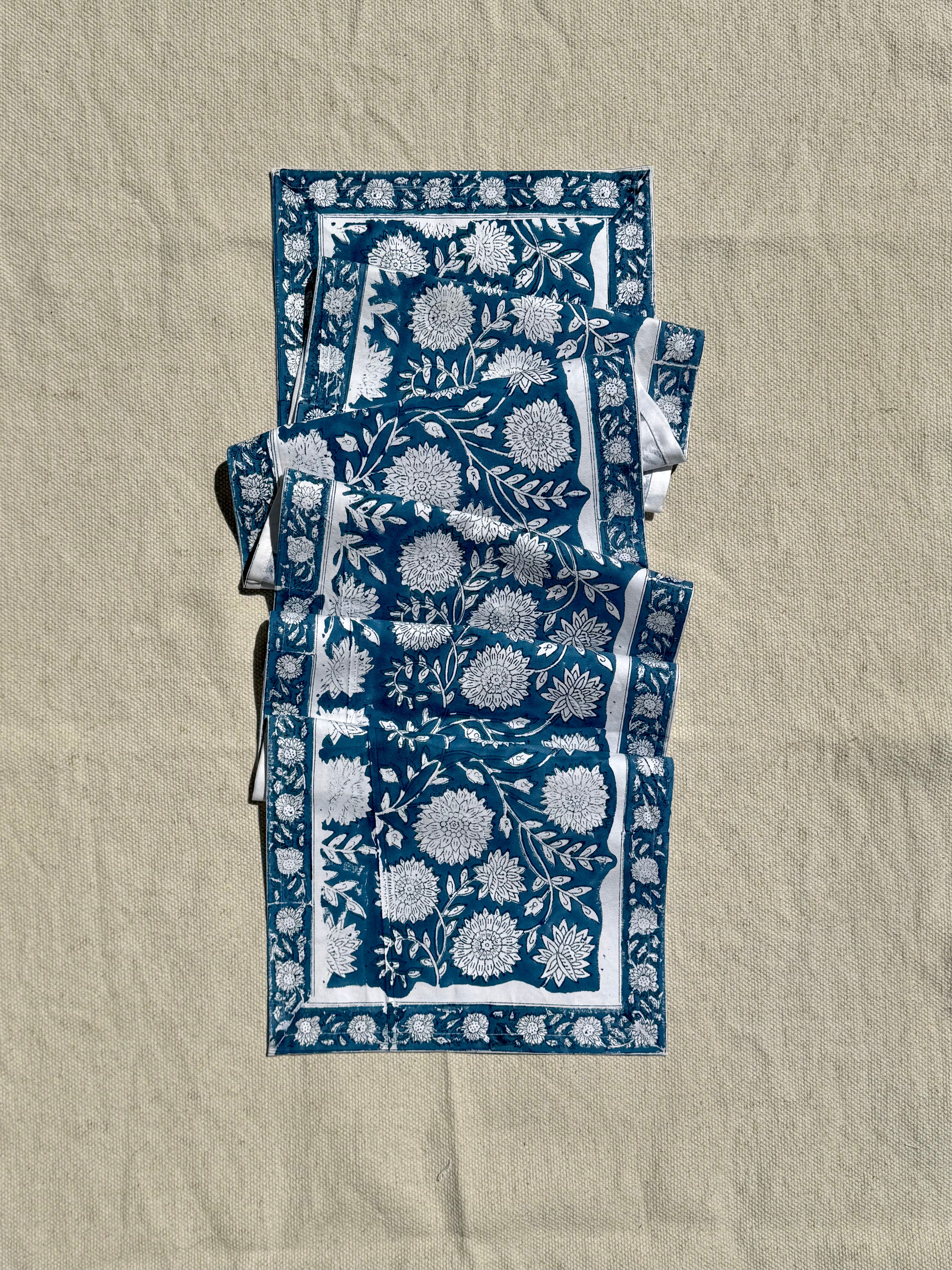 Indigo Orchard — Classic Table Runner