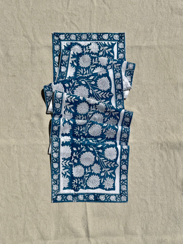 Indigo Orchard — Classic Table Runner