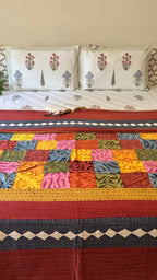 Patchwork Kantha Quilt