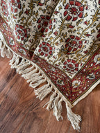 Fall Whisper - Block Printed Throw Blanket