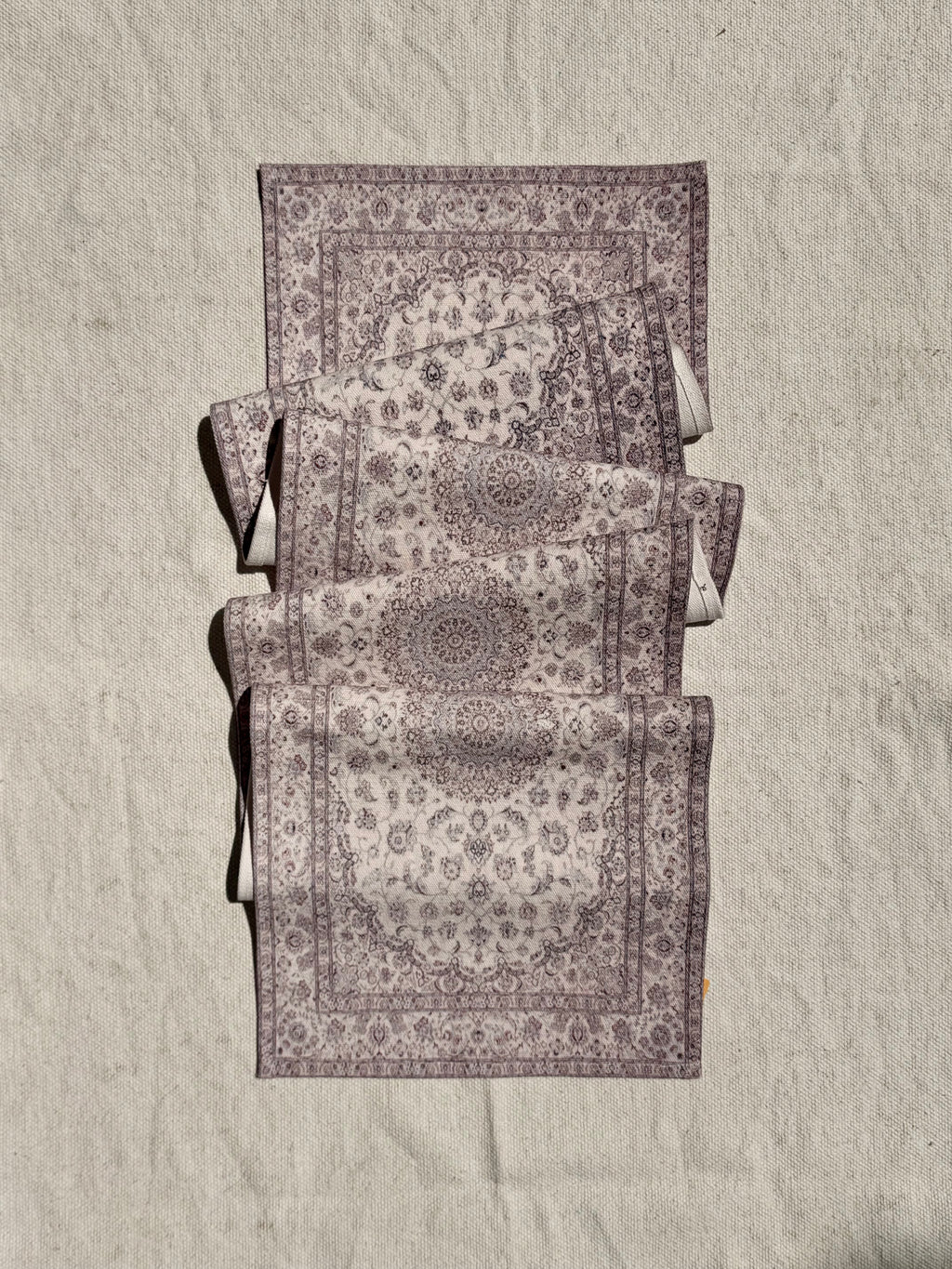 Ivory Reverie — Tapestry Table Runner