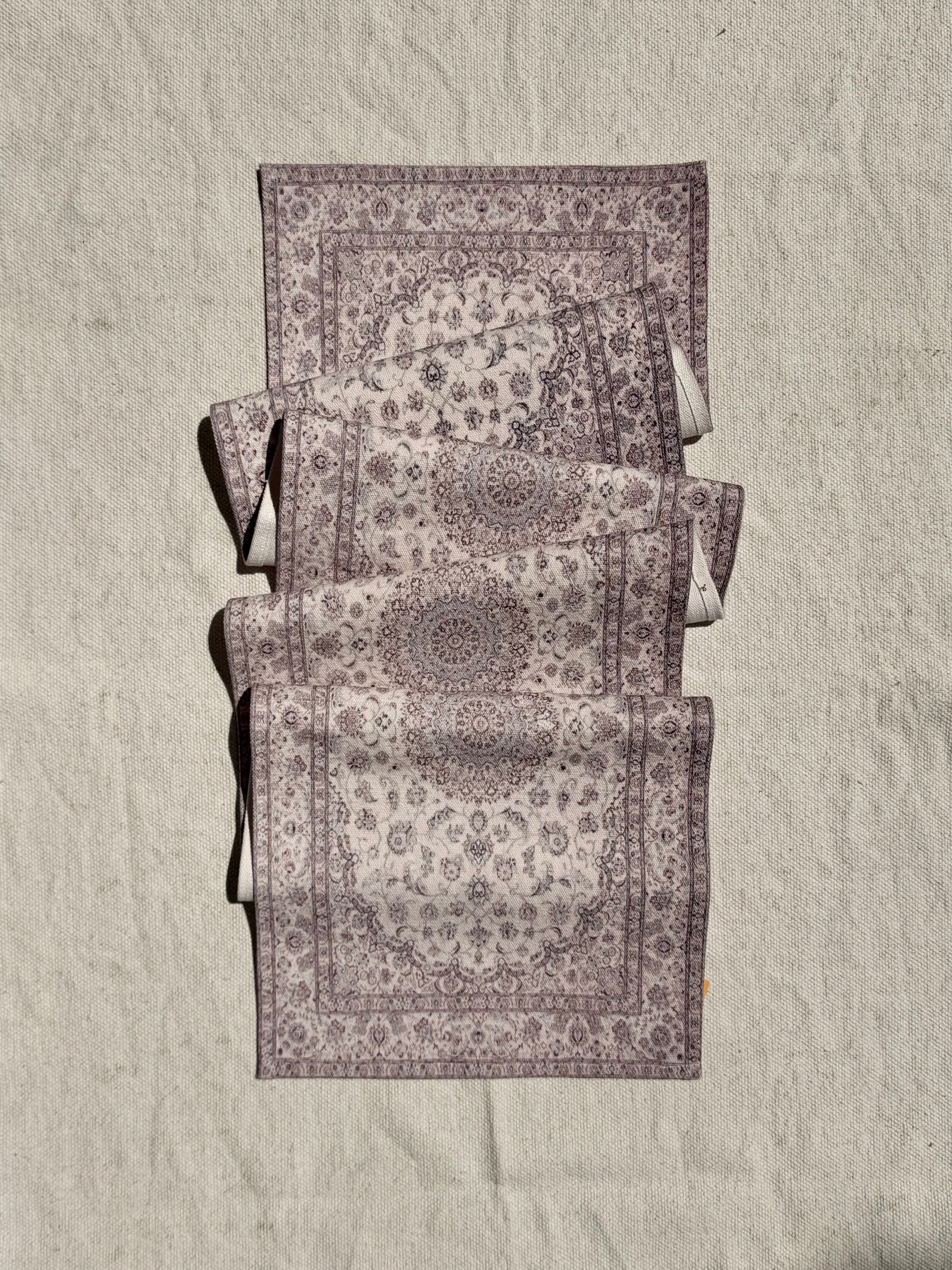 Ivory Reverie — Tapestry Table Runner