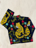 Midnight Prowl - Suzani Embroidered Jacket