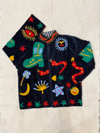 Midnight Mischief- Suzani Embroidered Jacket