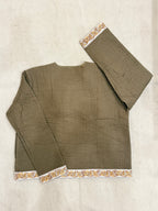 Olive Ease - Quilted Cotton Jacket