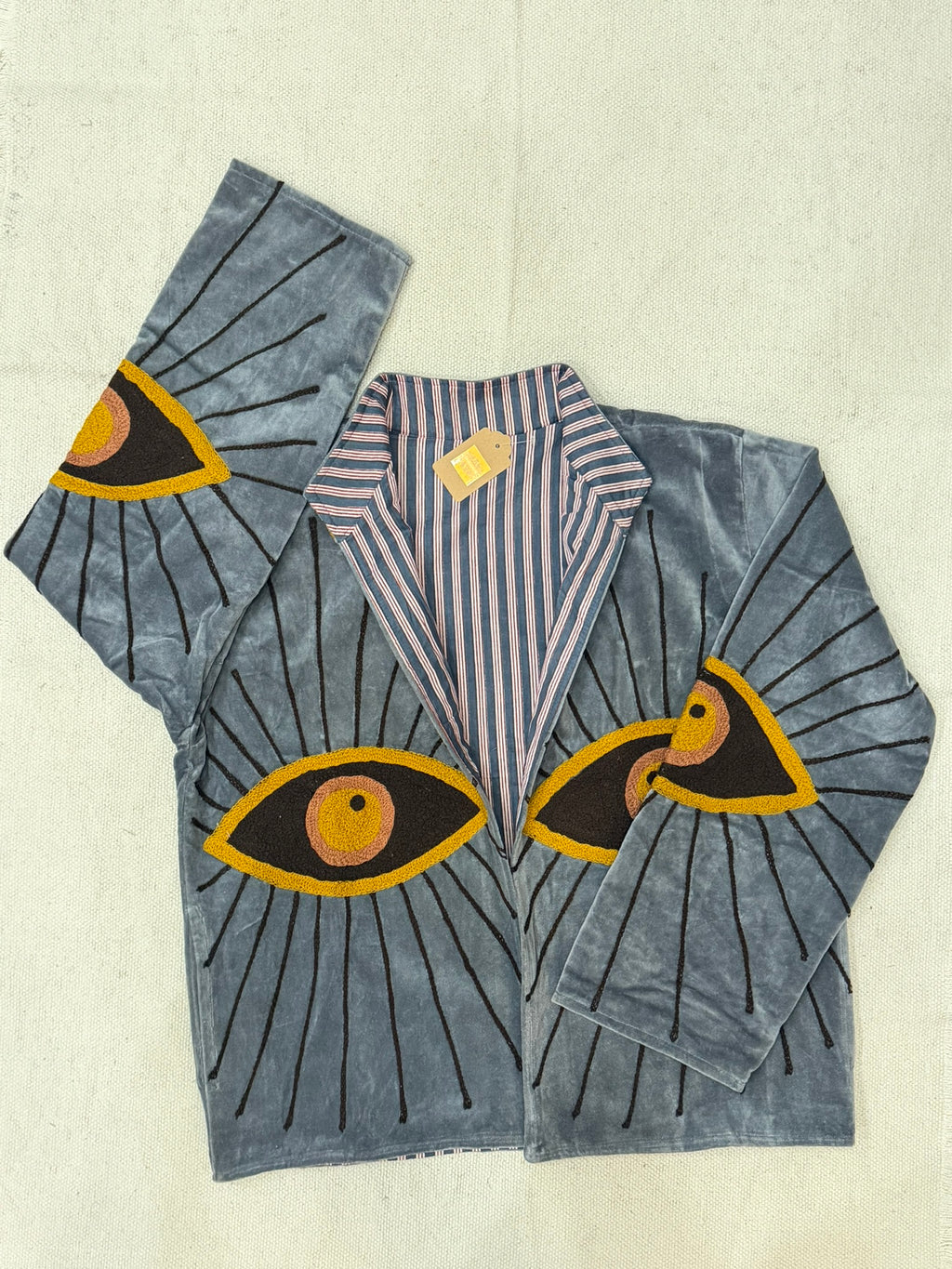 Velvet Vision - Suzani Embroidered Jacket