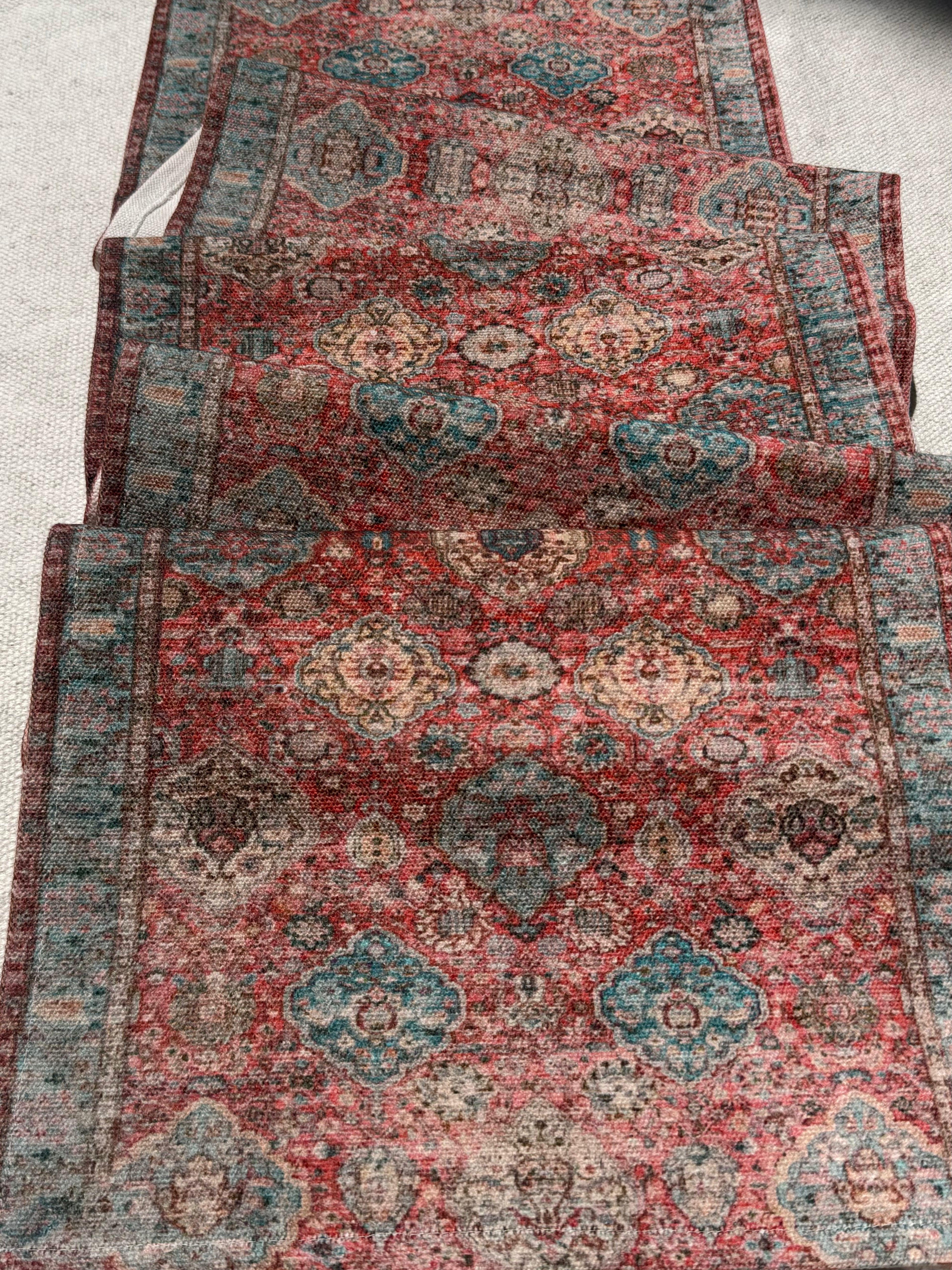 Ruby Passage — Tapestry Table Runner