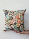 Kantha Blush - Throw Pillow Cover