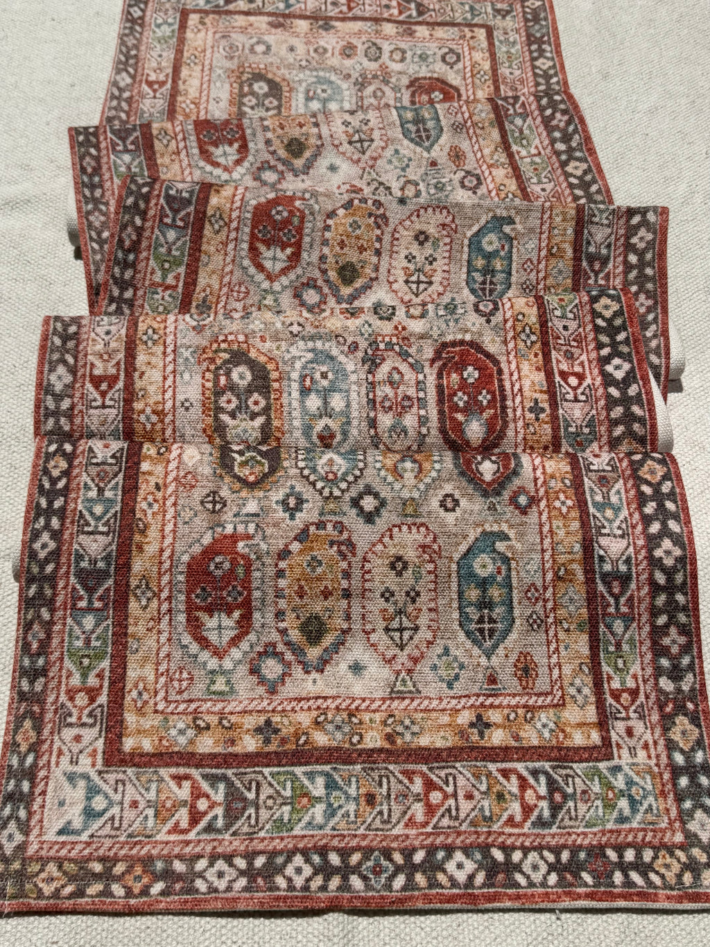 Woven Mosaic — Tapestry Table Runner