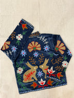 Blue Burrow - Suzani Embroidered Jacket
