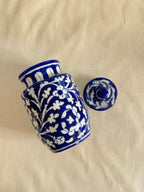 Indigo Garden - Blue Pottery Jar