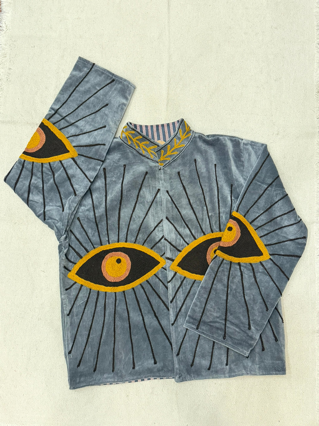 Velvet Vision - Suzani Embroidered Jacket