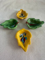 Patra Jyot - Blue Pottery Diya Set of 4