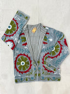 Arctic Pop - Suzani Embroidered Jacket