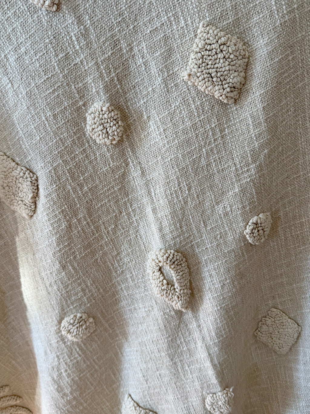Cloudscape Comfort - Tufted Throw Blanket