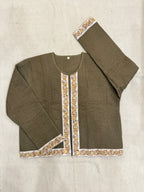 Olive Ease - Quilted Cotton Jacket