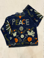 Olive Ember - Suzani Embroidered Jacket