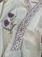 Haven - Block Printed Waffle Cotton Bathrobe