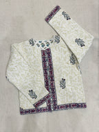 Soft Magnolia - Quilted Cotton Jacket