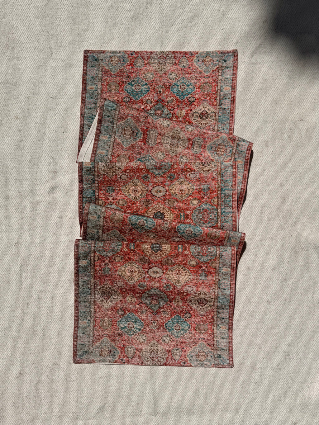 Ruby Passage — Tapestry Table Runner