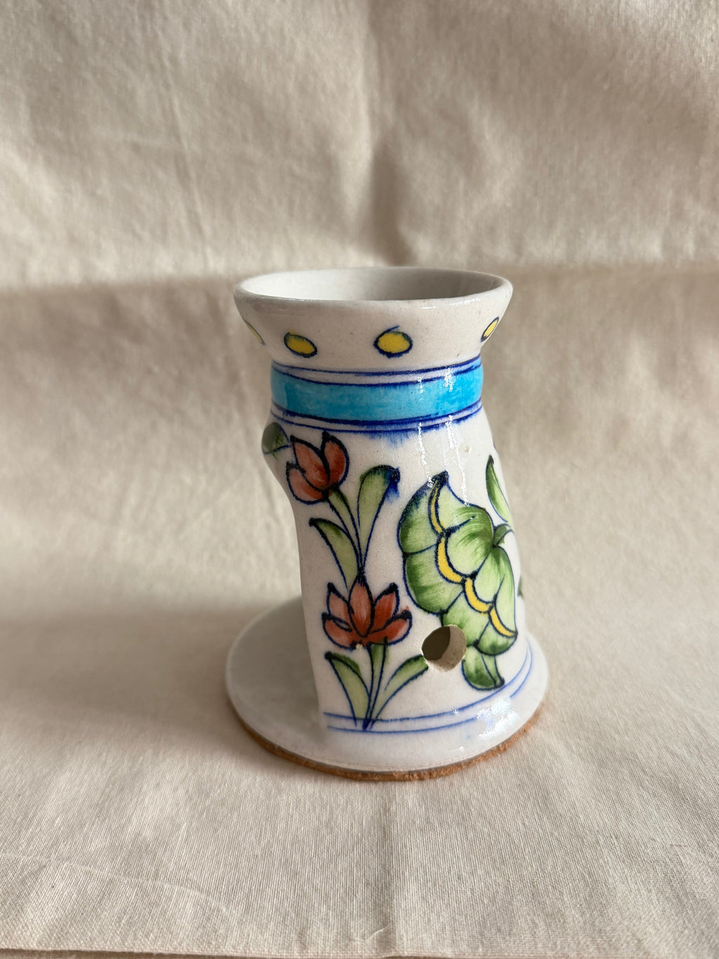 Shwet Moti - Blue Pottery Oil Diffuser