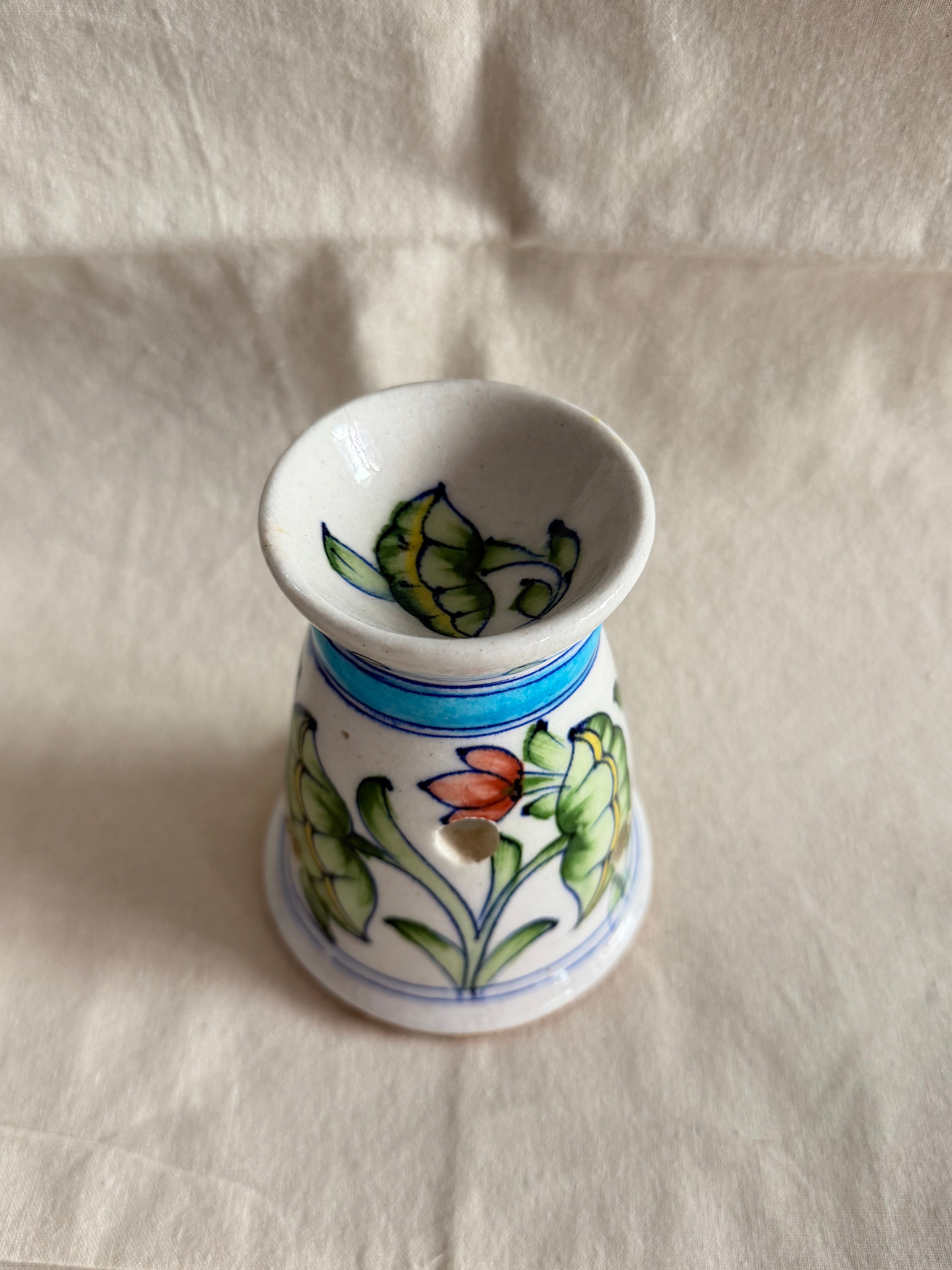 Shwet Moti - Blue Pottery Oil Diffuser