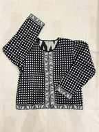 Ikat Static - Quilted Cotton Jacket