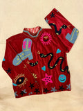 Ruby Rodeo – Suzani Embroidered Jacket