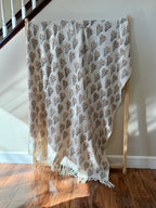 Saumya Baag - Block Printed Throw Blanket