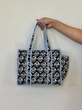 Ink Blossom - Mini Chippa Tote