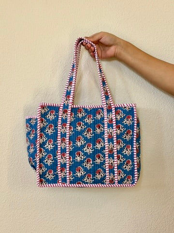 Blue Poppy - Mini Chippa Tote