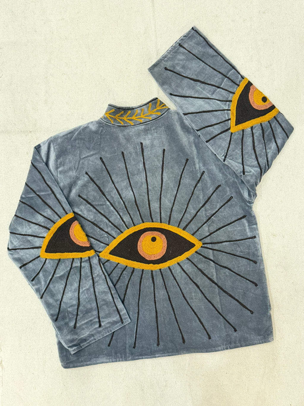 Velvet Vision - Suzani Embroidered Jacket