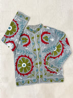 Arctic Pop - Suzani Embroidered Jacket