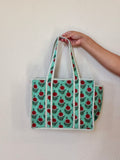 Mint Bloom - Mini Chippa Tote