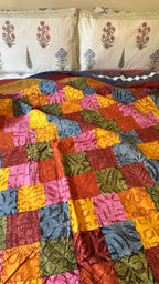 Patchwork Kantha Quilt