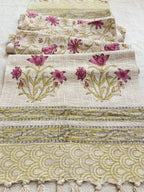Zinnia — Textured Table Runner