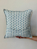 Indigo Rhythm - Throw Pillow Cover