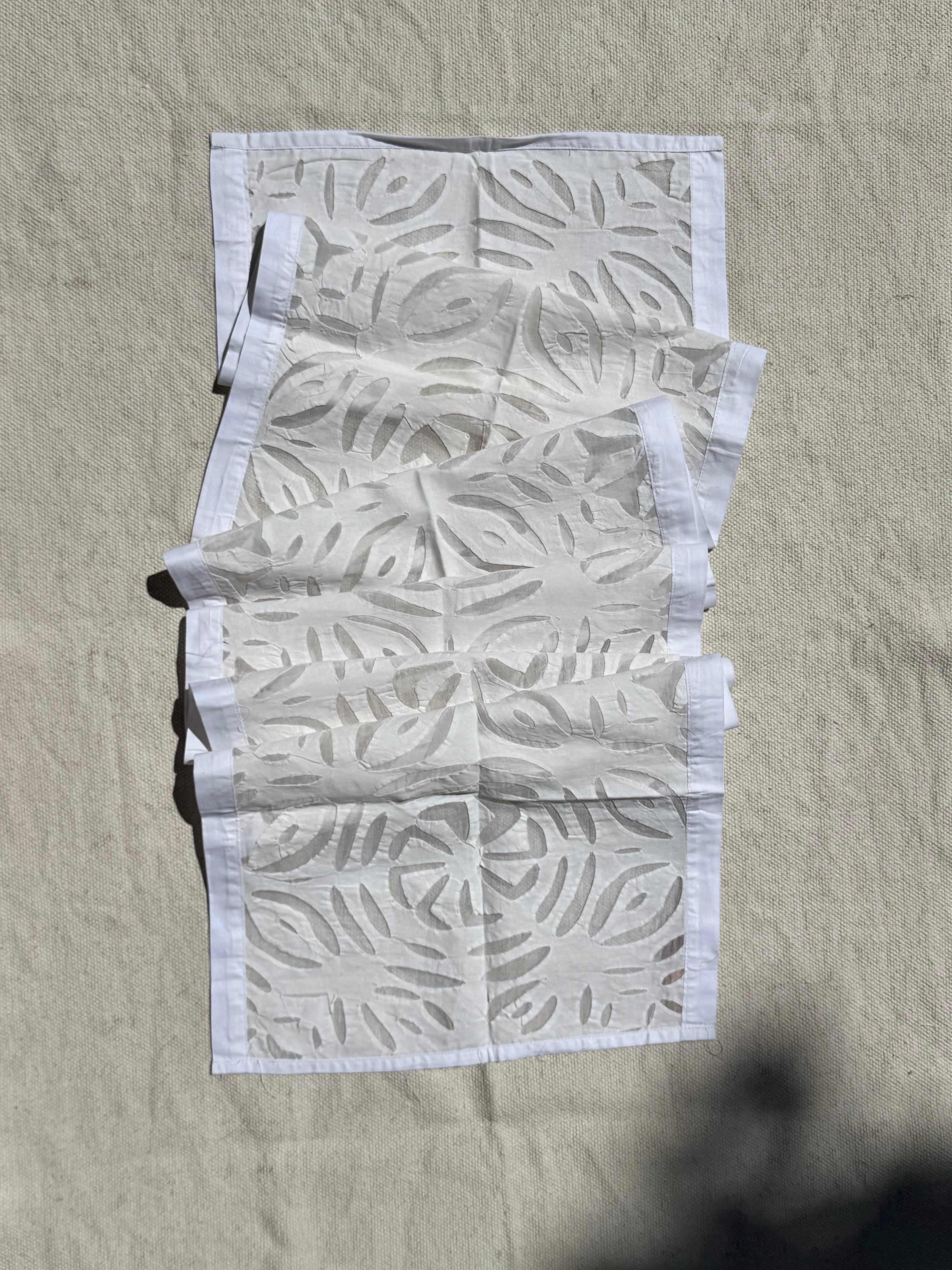 Cutwork Ethereal  - Classic Table Runner