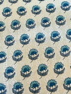 Indigo Rhythm - Throw Pillow Cover