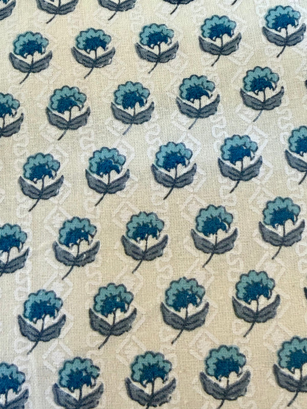 Indigo Rhythm - Throw Pillow Cover