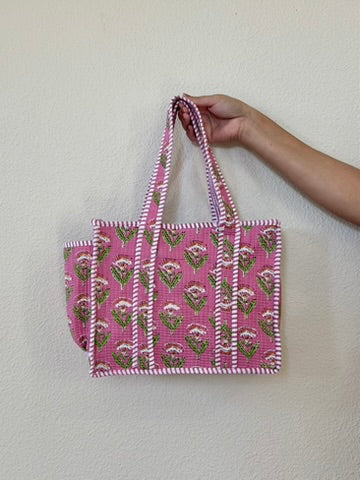 Pink Petal - Mini Chippa Tote