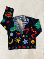 Midnight Mischief- Suzani Embroidered Jacket
