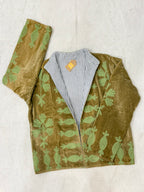 Golden Moss - Suzani Embroidered Jacket
