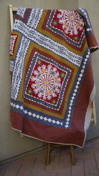 Patchwork Poetry Kantha Quilt