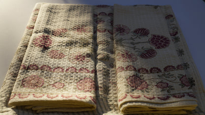 Fuchsia Grace Bath Towel Set