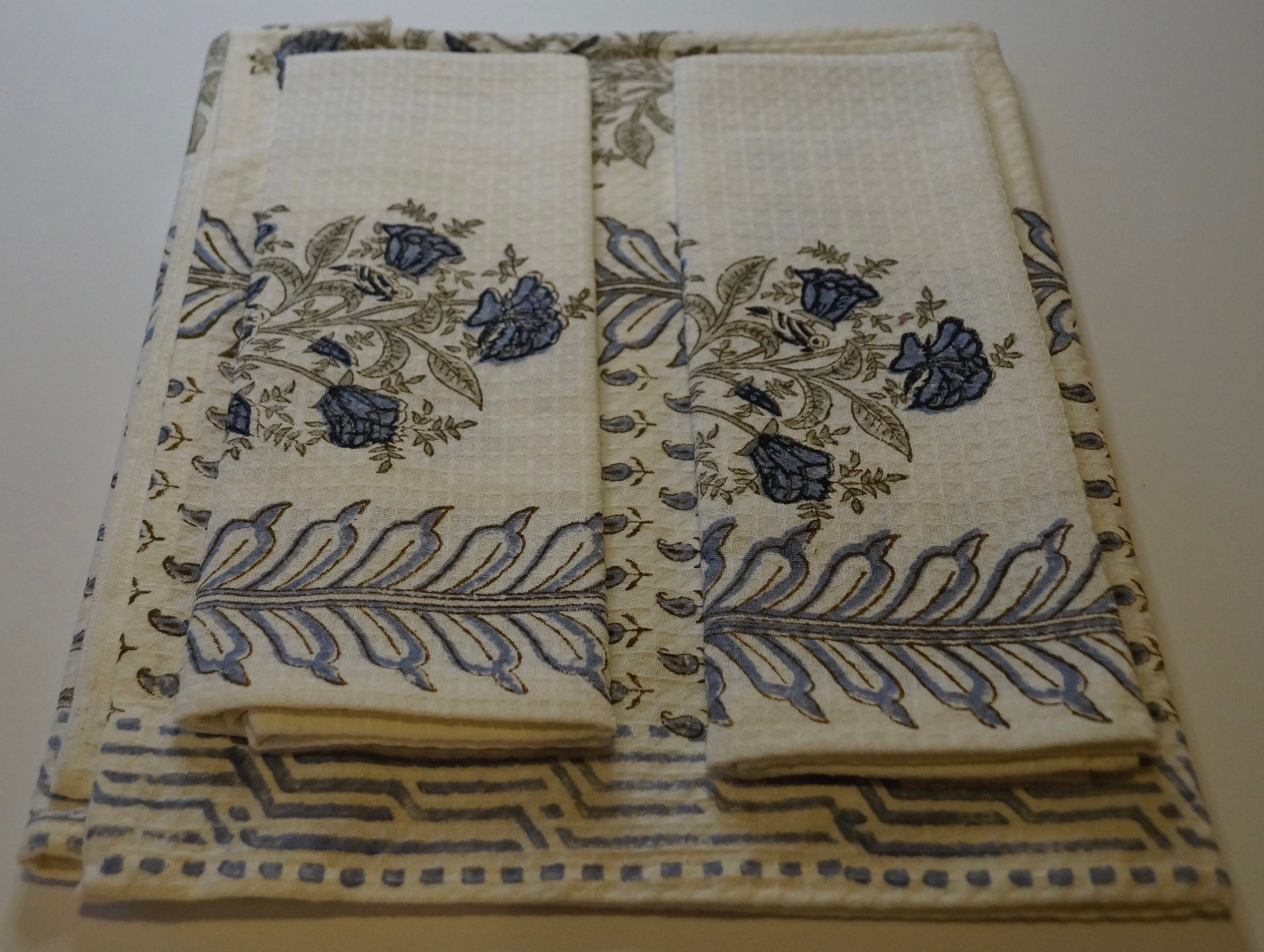 Bellflower Bliss Bath Towel Set