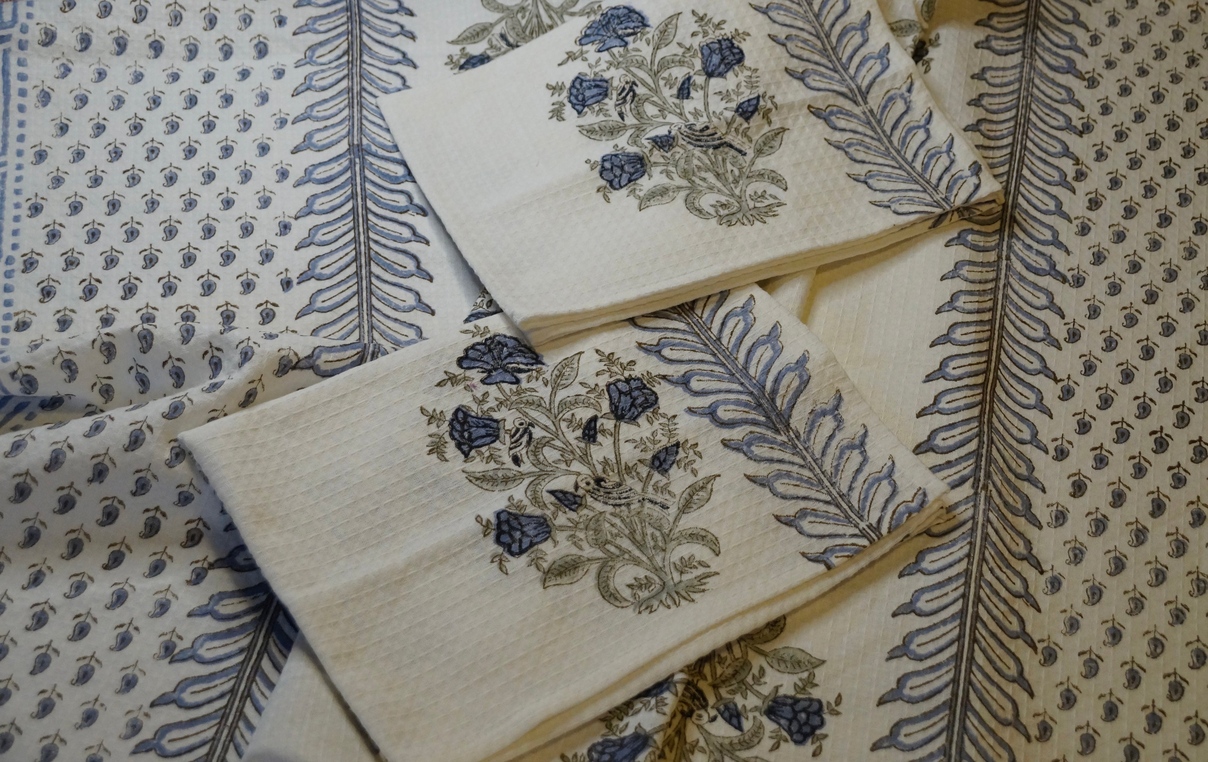 Bellflower Bliss Bath Towel Set