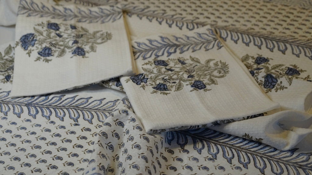 Bellflower Bliss Bath Towel Set